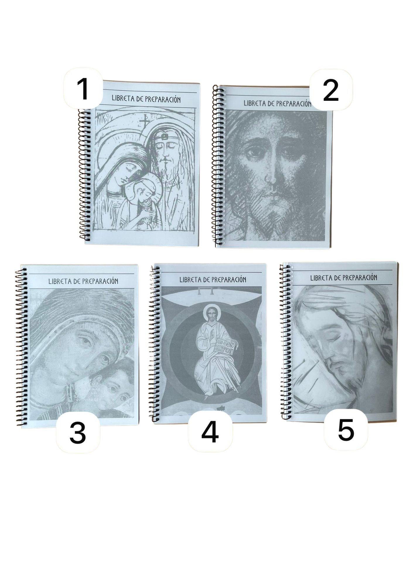Libreta de preparación  Cristo en Reposo